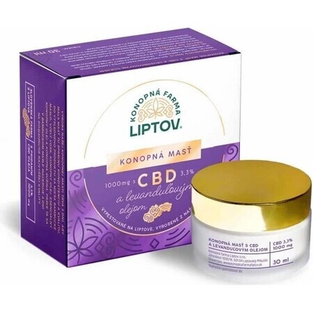 HEMP FARM LIPTOV K. MAS CBD 1000MG 3,3% L 30ML 1×30 ml