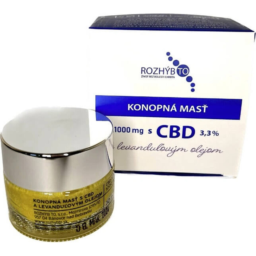 HEMP FARM LIPTOV K. MAS CBD 1000MG 3,3% L 30ML 1×30 ml