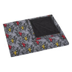 Children's blanket BÁRA 5284/425 75x100 black/woven fabric 1×1 pc, baby blanket