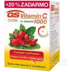 GS Vitamin C 1000+cones, 100+20 tbl 1×100+20 tbl, nutritional supplement