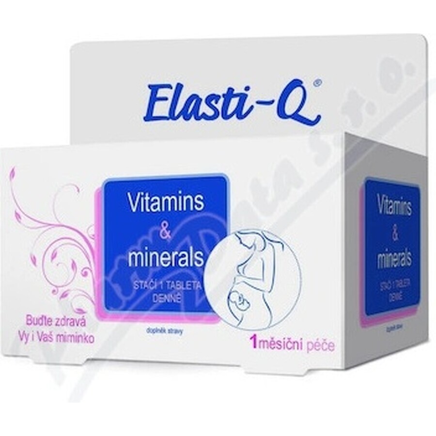 Elasti-Q VITAMINE & MINERALEN 1×30 tbl