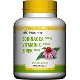 BIO Pharma Echinacea, Vitamine C, Zink 1×120 tbl, voedingssupplement