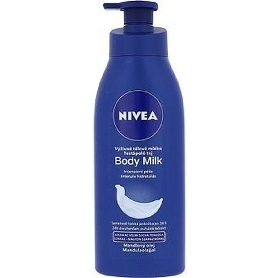 NIVEA BODY MILK - DRY SHEATH 1×400 ml, îngrijire de lungă durată