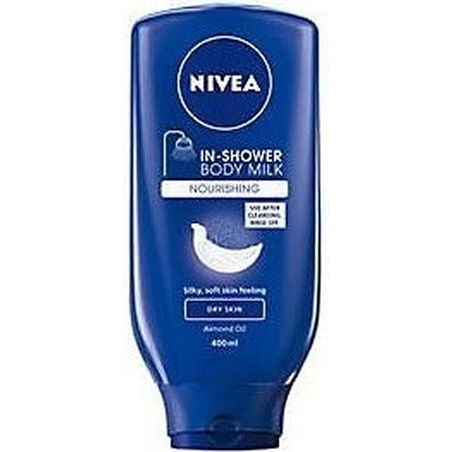 NIVEA BODY MILK - DRY SHEATH 1×400 ml, îngrijire de lungă durată