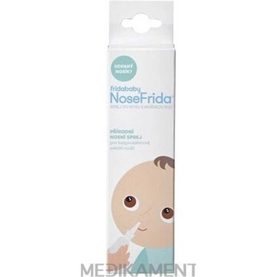 Fridababy NoseFrida Spray nasale 1×20 ml con sale marino