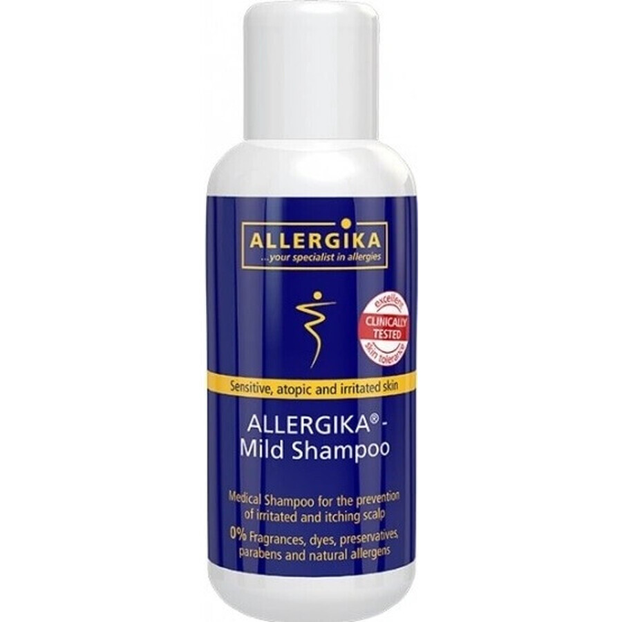 ALLERGIKA Shampooing doux 1×200 ml pour les peaux irritées et sensibles