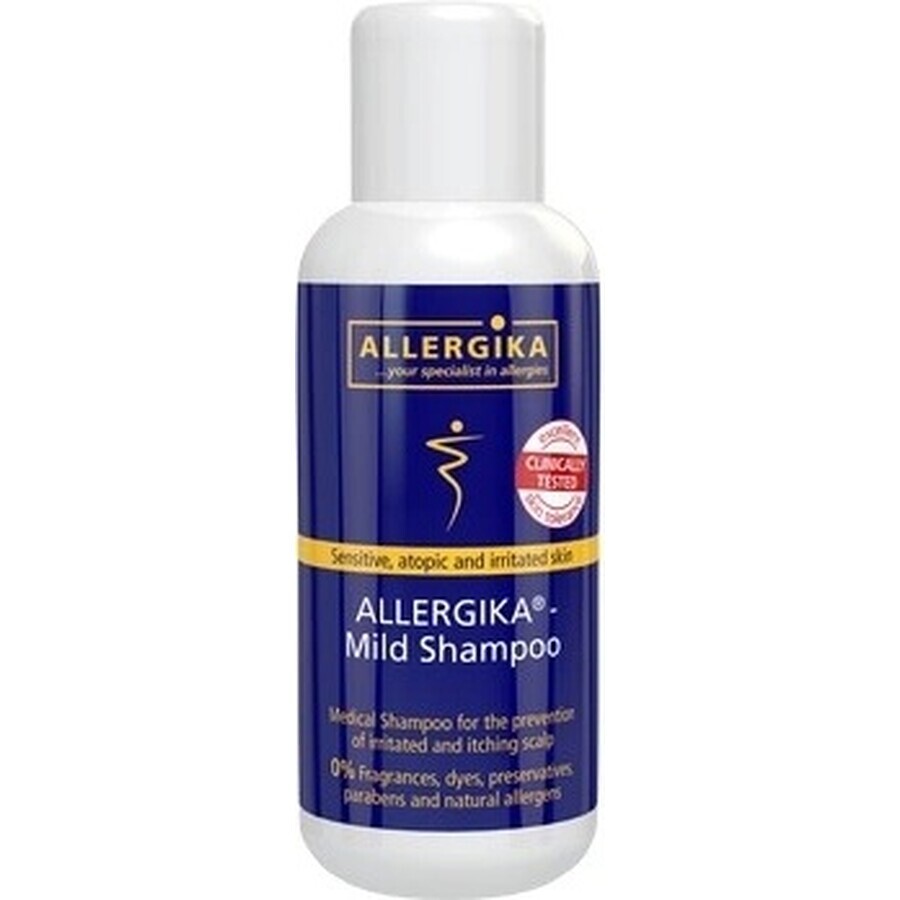 ALLERGIKA Shampooing doux 1×200 ml pour les peaux irritées et sensibles