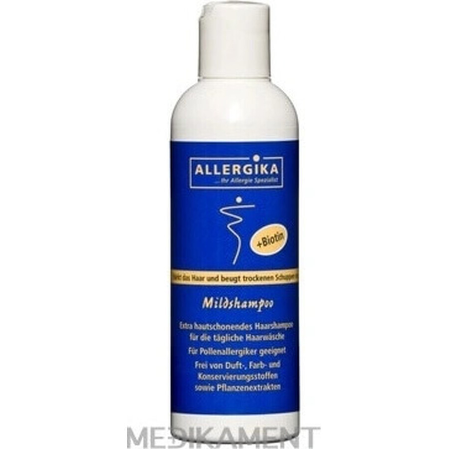 ALLERGIKA Shampooing doux 1×200 ml pour les peaux irritées et sensibles