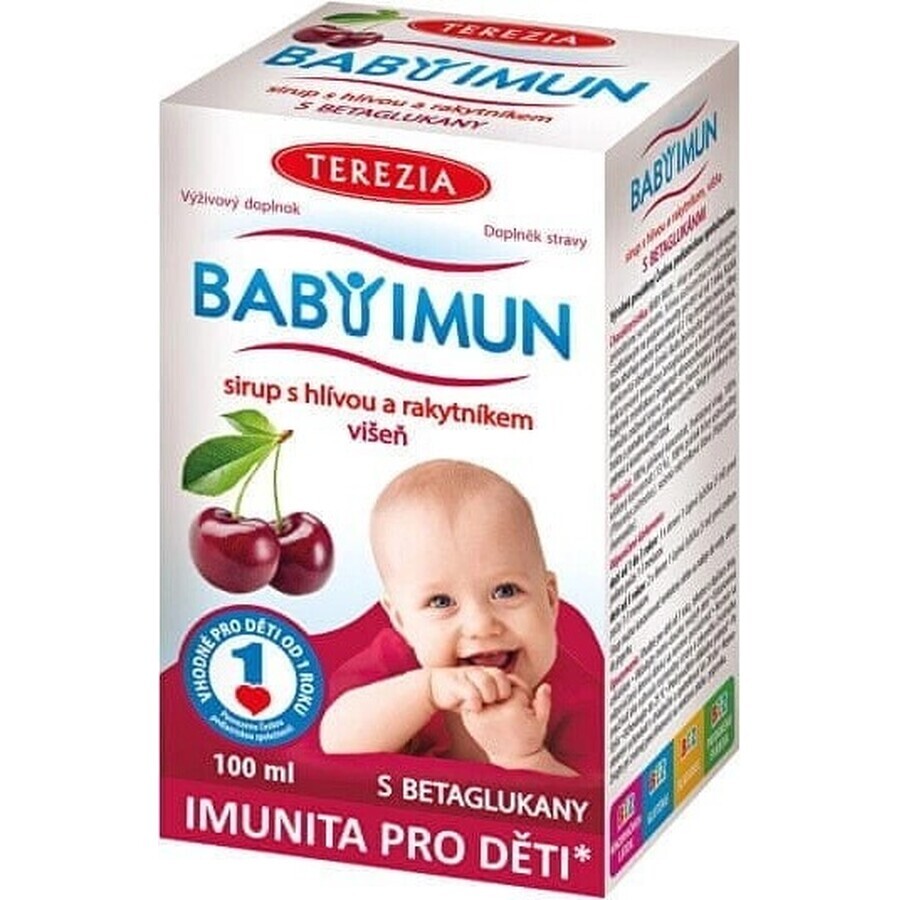 TEREZIA BABY BABY IMMUN syrup with hawthorn and sea buckthorn 1×100 ml, food supplement