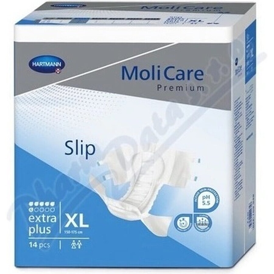 MoliCare Slip extra plus 6 sq. XL 1×14pcs, chiloți pentru incontinență