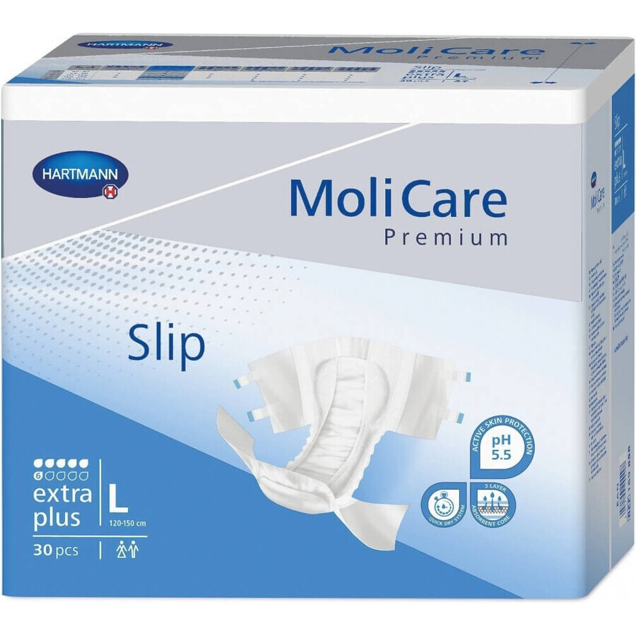 MoliCare Slip extra plus 6 sq. XL 1×14pcs, chiloți pentru incontinență