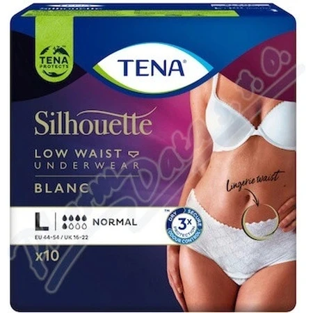 TENA Silhouette Normal L 1×10 sztuk, majtki chłonne na nietrzymanie moczu: ceny i cechy