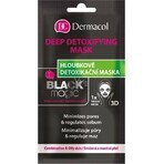 Dermacol Black Magic Textile Detoxifying Mask 1×1 piece, skin detoxification