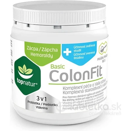 Topnatur ColonFit BASIC 1×180 cps, supliment alimentar