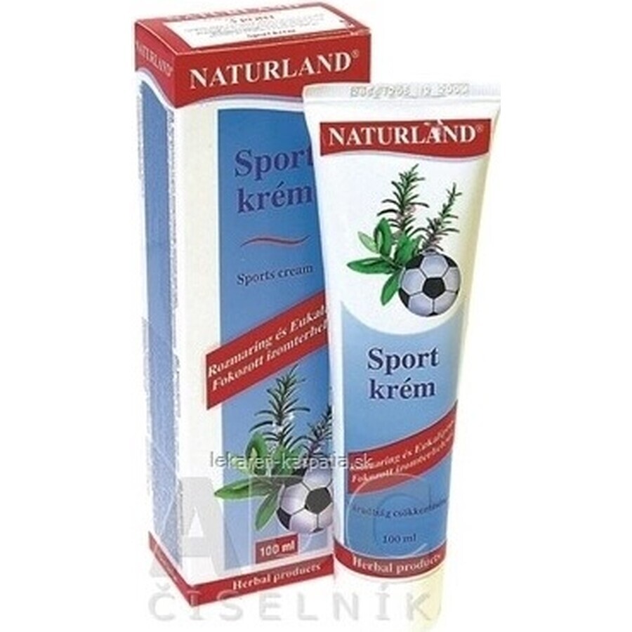 NATURLAND SPORTSMEN CREAM 1×100 ml, cream