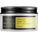 COSRX Advanced Snail 92 All In One Cream 1×100 g, crema idratante