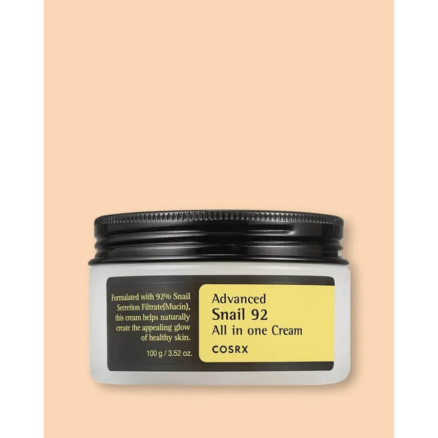 COSRX Advanced Snail 92 All In One Cream 1×100 g, crema idratante