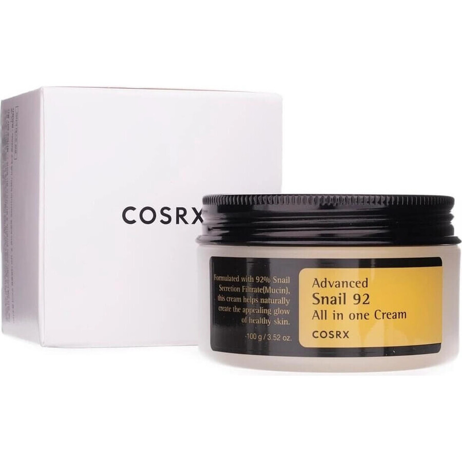 COSRX Advanced Snail 92 All In One Cream 1×100 g, crema idratante