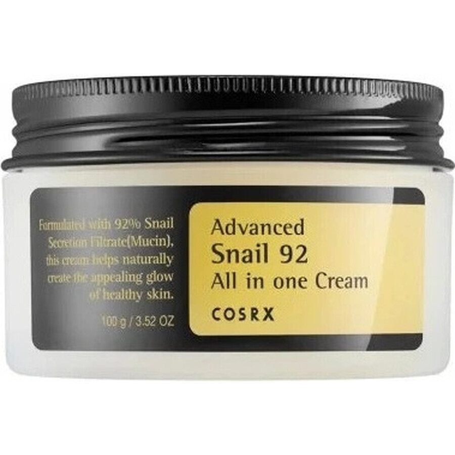 COSRX Advanced Snail 92 All In One Cream 1×100 g, crema idratante