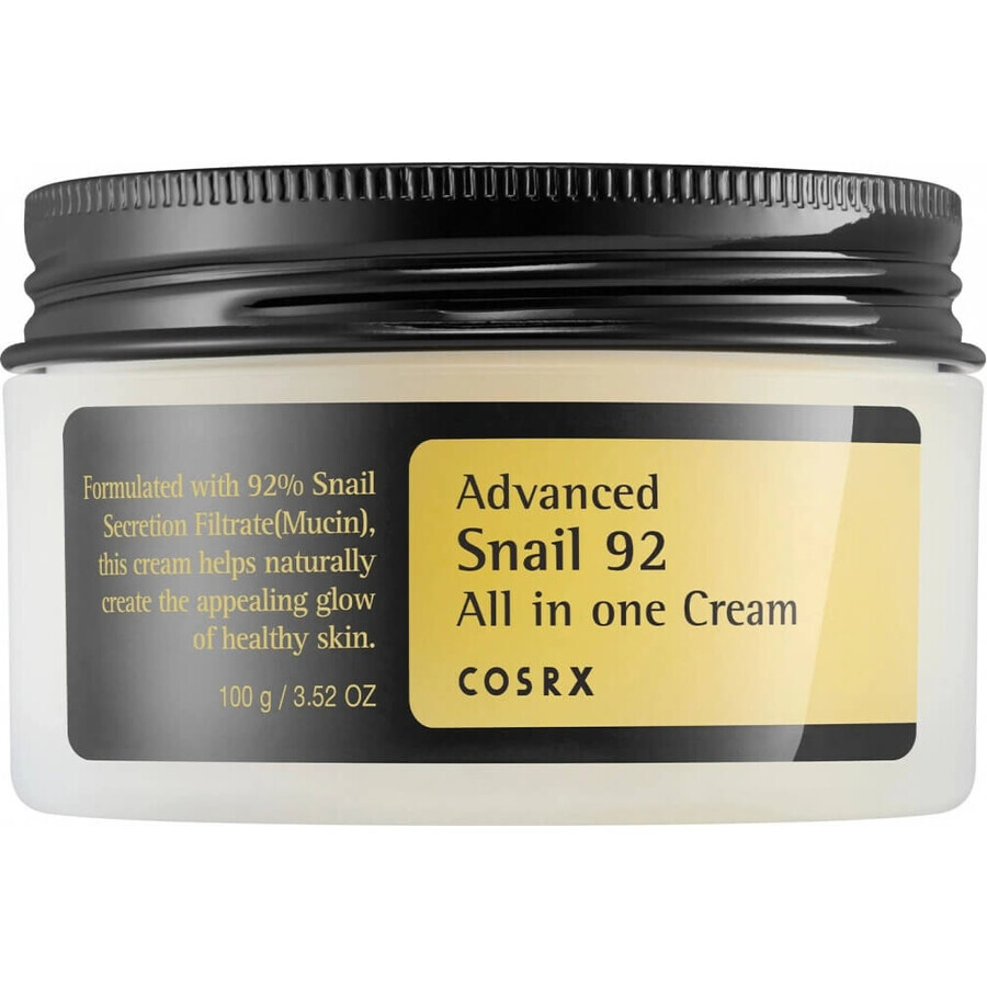 COSRX Advanced Snail 92 All In One Cream 1×100 g, crema idratante