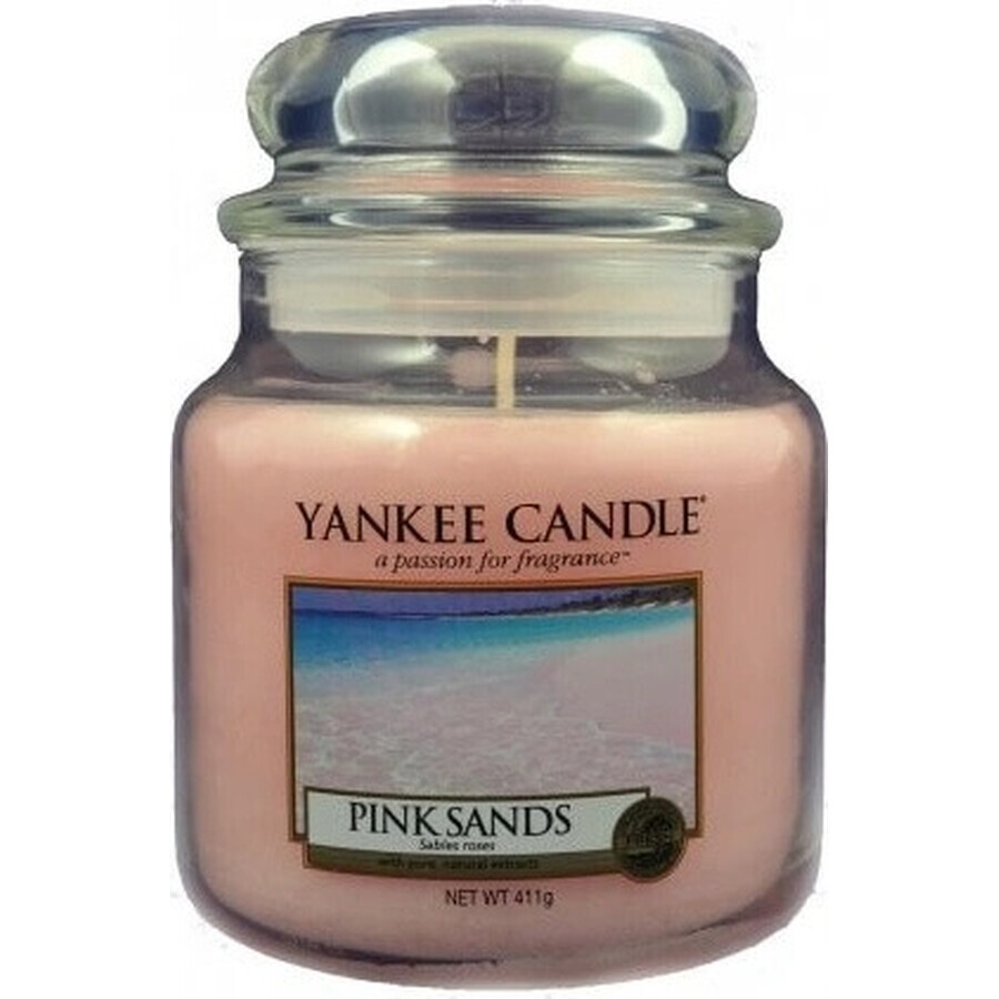 Yankee Candle Pink Sands™ Medium Kaars 1×411 g, geurkaars