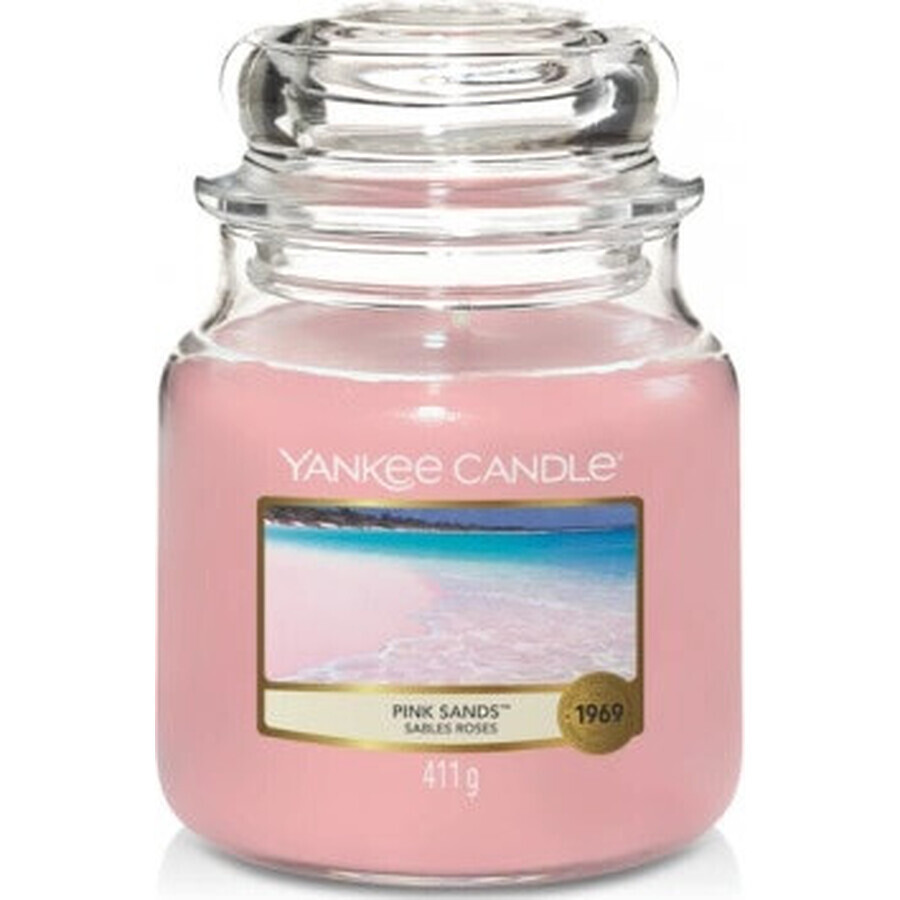 Yankee Candle Pink Sands™ Medium Kaars 1×411 g, geurkaars