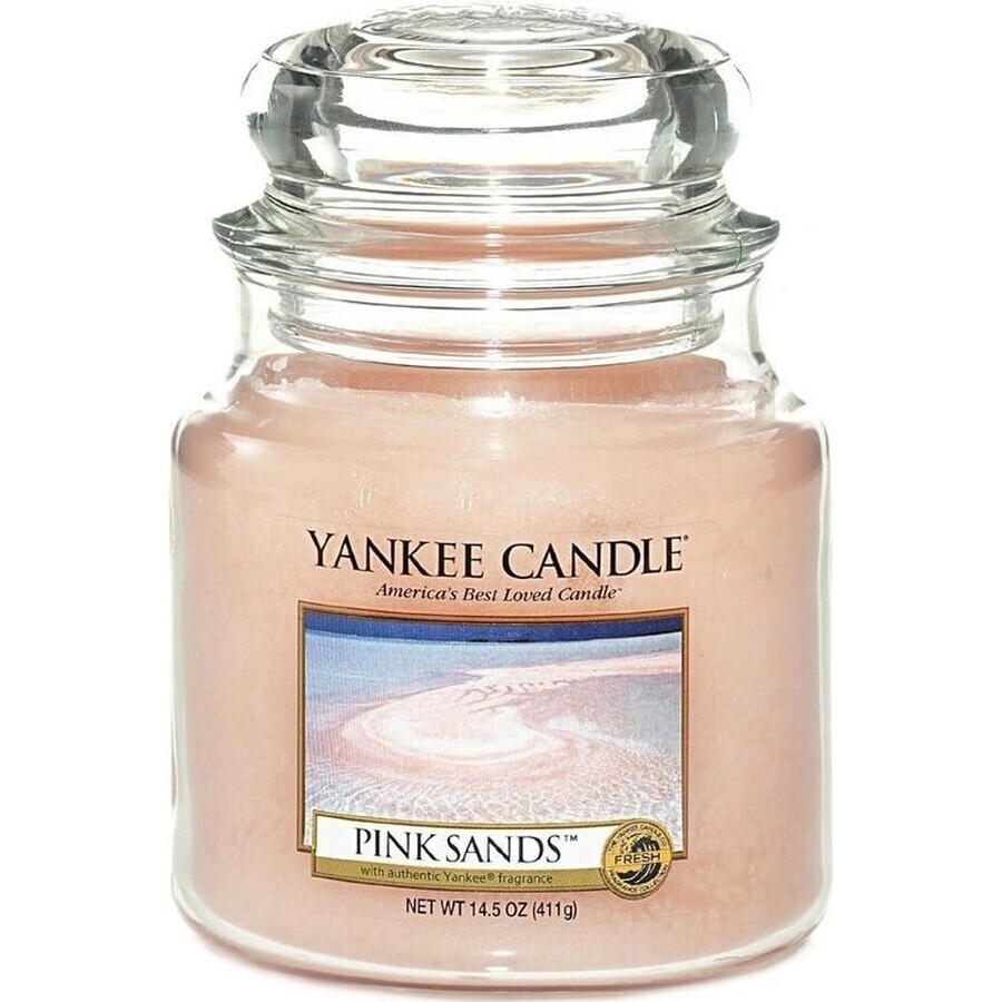 Yankee Candle Pink Sands™ Medium Kaars 1×411 g, geurkaars