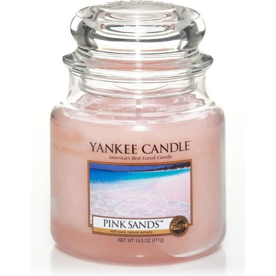 Yankee Candle Pink Sands™ Medium Kaars 1×411 g, geurkaars