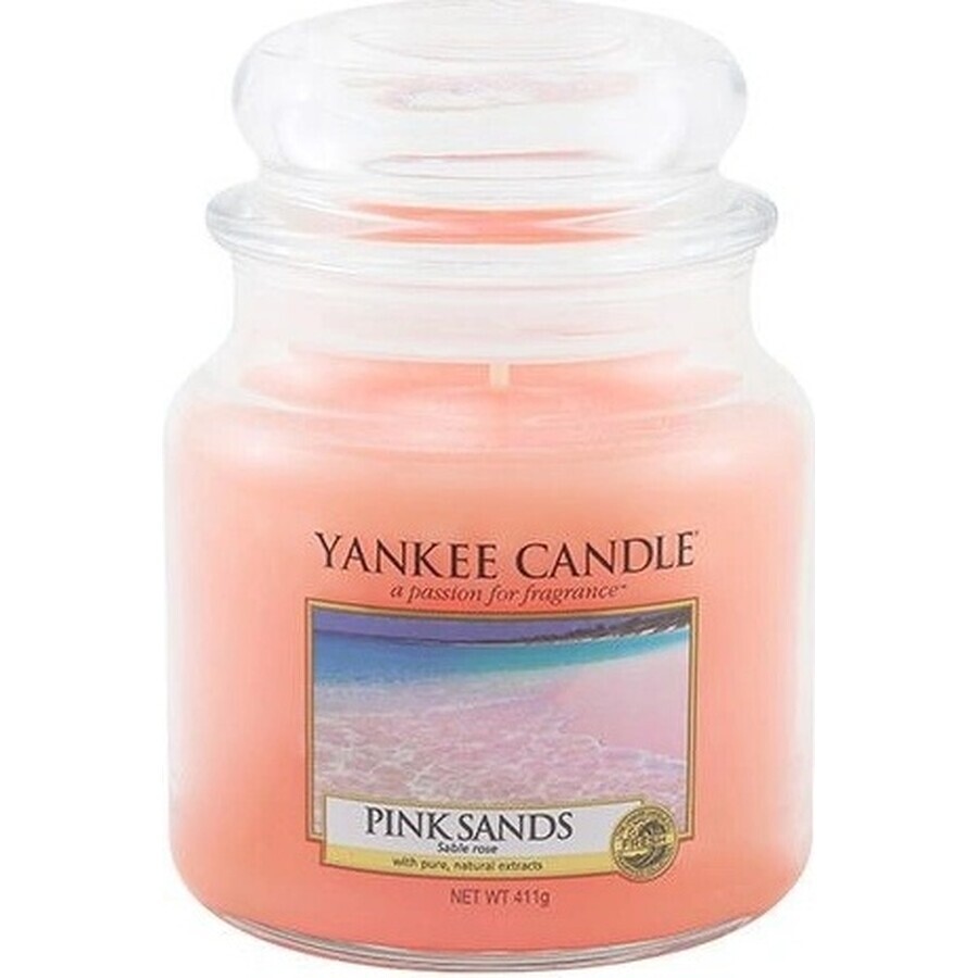 Yankee Candle Pink Sands™ Medium Kaars 1×411 g, geurkaars