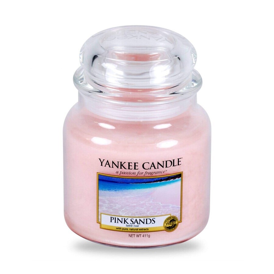 Yankee Candle Pink Sands™ Medium Kaars 1×411 g, geurkaars