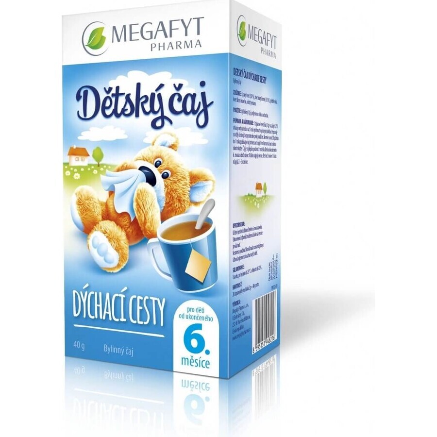 MEGAFYT BREATHING WAYS Baby Thee 1×40 g (20×2 g), kruidenthee