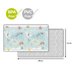 Reversible play mat - Little Traveller 0m+ 1×1 pc, play mat, 218 x 132 x 1,27 cm