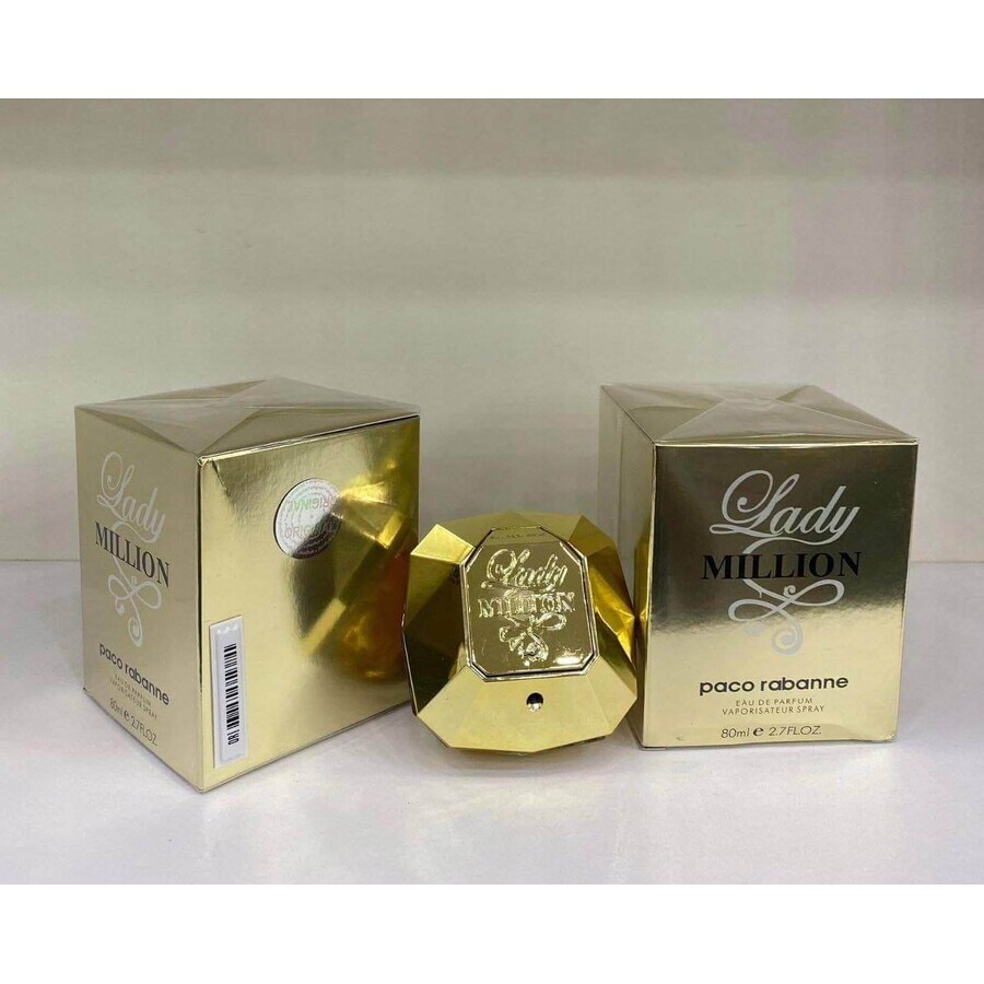 PACO RABANNE LADY MILLION EDP 80ML 1×80 ml, perfume