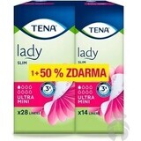 TENA Lady Slim Ultra Mini 1×42 stuks, maandverband voor incontinentie