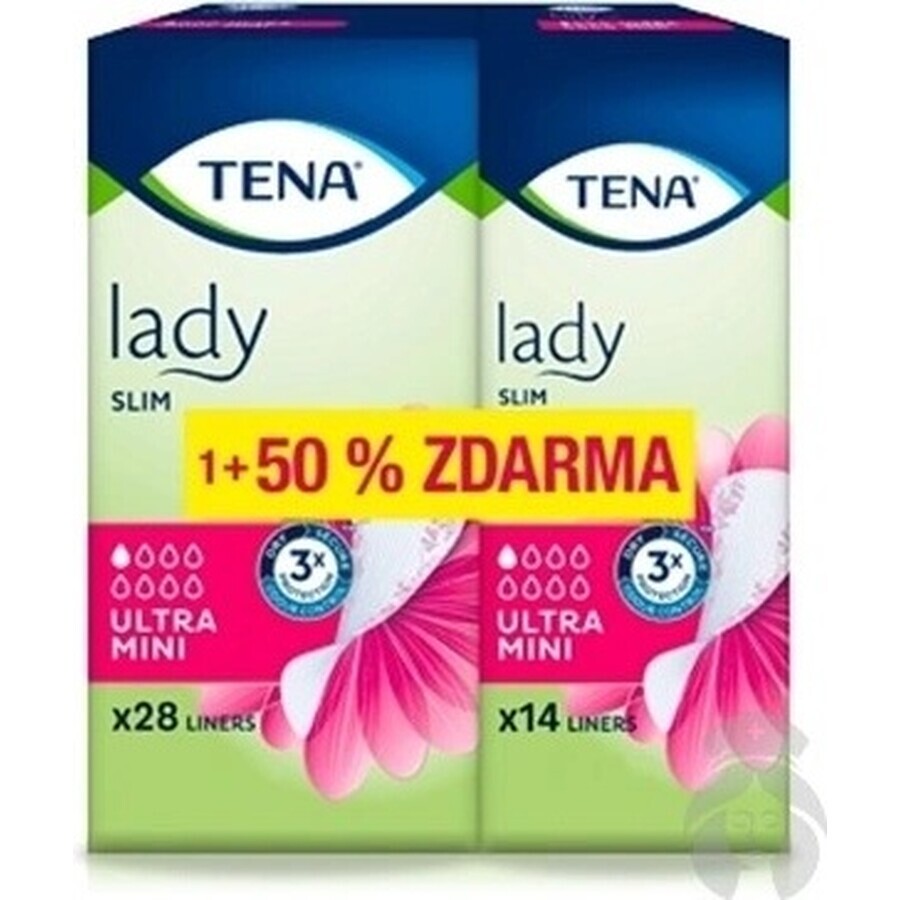 TENA Lady Slim Ultra Mini 1×42 stuks, maandverband voor incontinentie