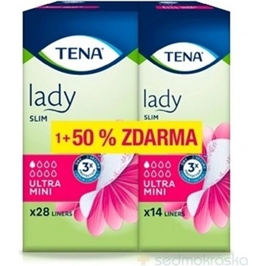 TENA Lady Slim Ultra Mini 1×42 stuks, maandverband voor incontinentie