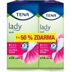 TENA Lady Slim Ultra Mini 1×42 stuks, maandverband voor incontinentie