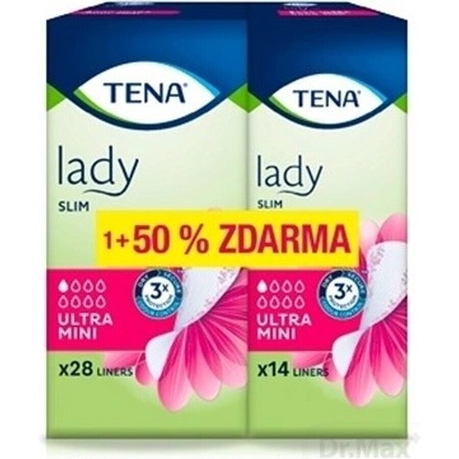 TENA Lady Slim Ultra Mini 1×42 stuks, maandverband voor incontinentie