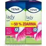 TENA Lady Slim Ultra Mini 1×42 stuks, maandverband voor incontinentie