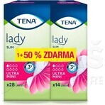 TENA Lady Slim Ultra Mini 1×42 stuks, maandverband voor incontinentie