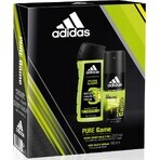 ADIDAS PURE GAME DEO S 150ML+SPR GEL 250ML 1SET 1×1 pcs, set