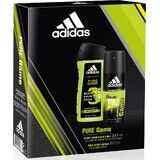 ADIDAS PURE GAME DEO S 150ML+SPR DEO S 150ML+SPR GEL 250ML 1SET 1×1 Stück, Satz