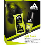 ADIDAS PURE GAME DEO S 150ML+SPR GEL 250ML 1SET 1×1 pcs, set