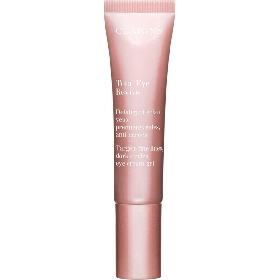 Clarins Total Eye Revive Crème Gel 1×15 ml, oogcontourcrème gel