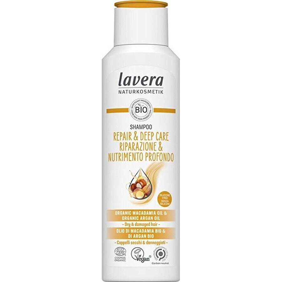 lavera Repair & Tiefenpflege Shampoo 1×250 ml, Shampoo