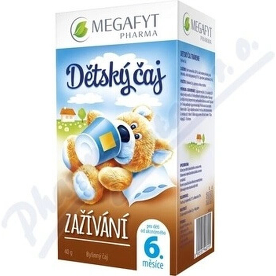 MEGAFYT Kinderthee BEHANDELING 1×40 g (20×2 g), kruidenthee