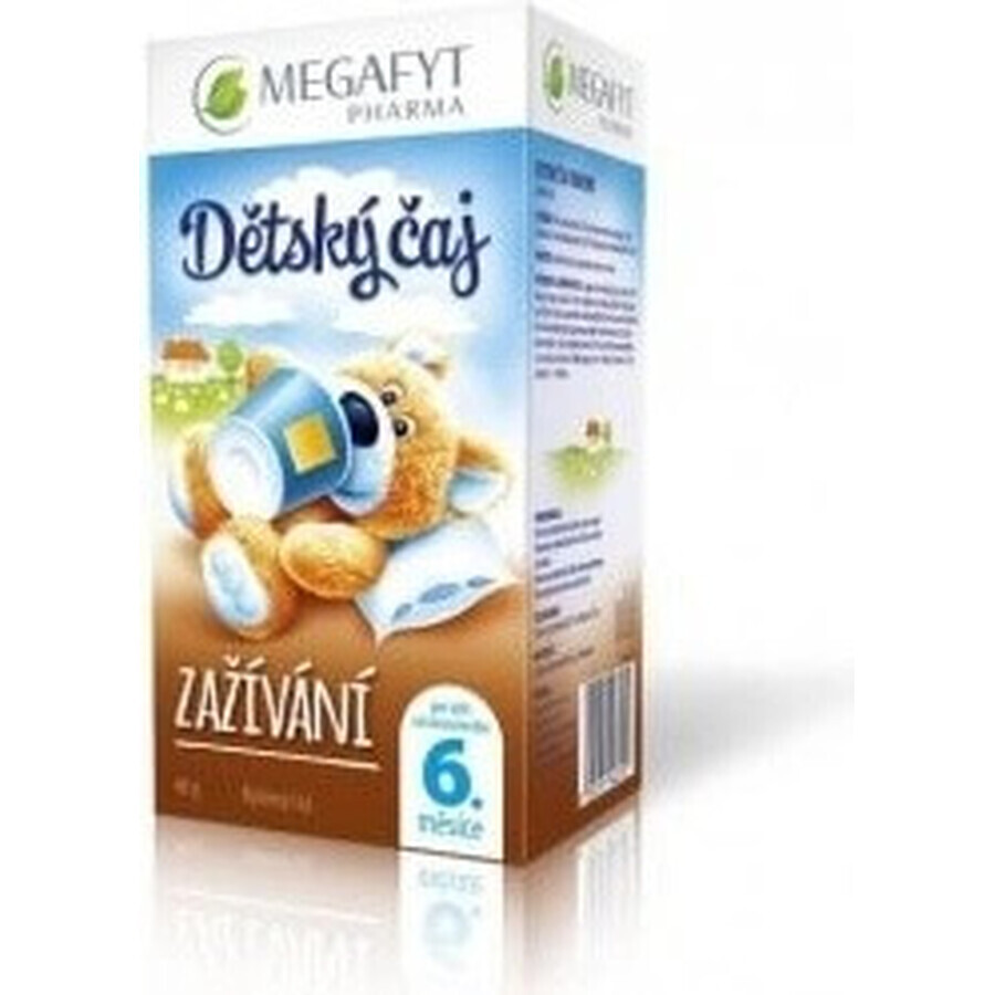 MEGAFYT Kinderthee BEHANDELING 1×40 g (20×2 g), kruidenthee