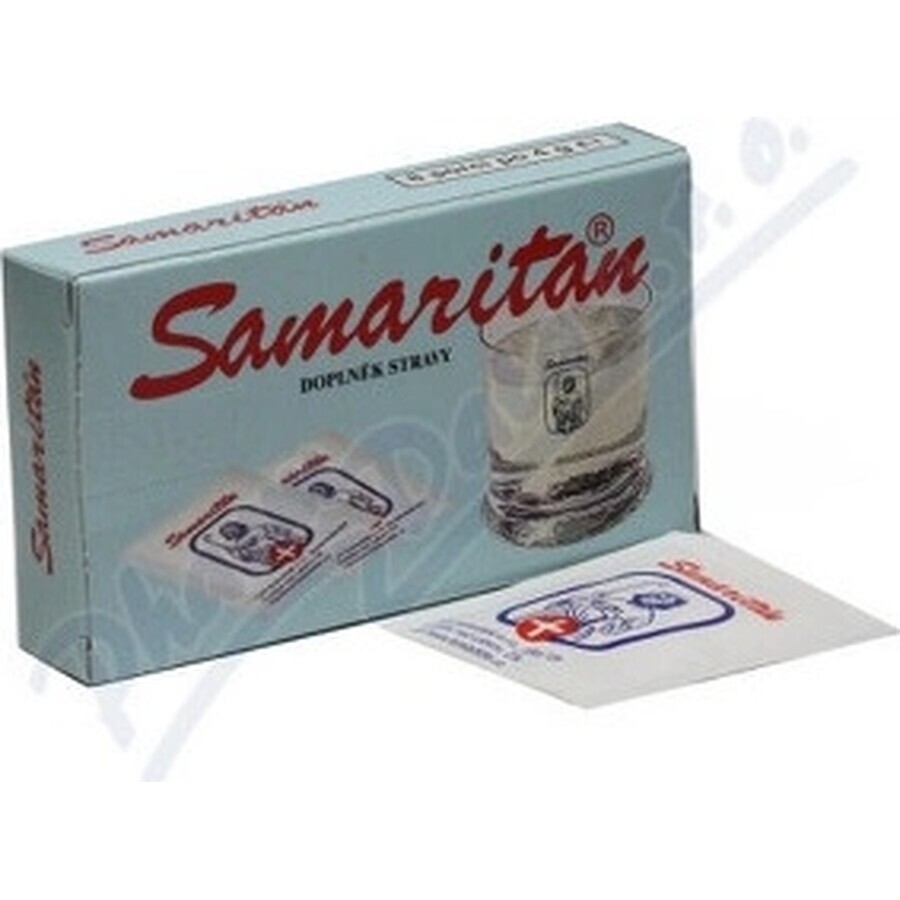 SAMARITAN cu aromă de lămâie 8×5 buc, băutură spumantă