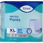 TENA PANTS PLUS EXTRA LARGE 1×12 pieces, stretch absorbent briefs, absorption 1440 ml, hip circumference 120-160 cm