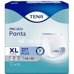 TENA PANTS PLUS EXTRA LARGE 1×12 pieces, stretch absorbent briefs, absorption 1440 ml, hip circumference 120-160 cm